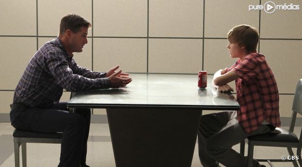 George Eads et Justin Bieber dans "Les Experts"