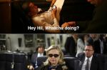 Hillary Clinton, reine du SMS - et star d'Internet