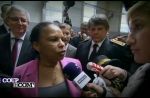 Christiane Taubira agacée par une question hors sujet d'une journaliste