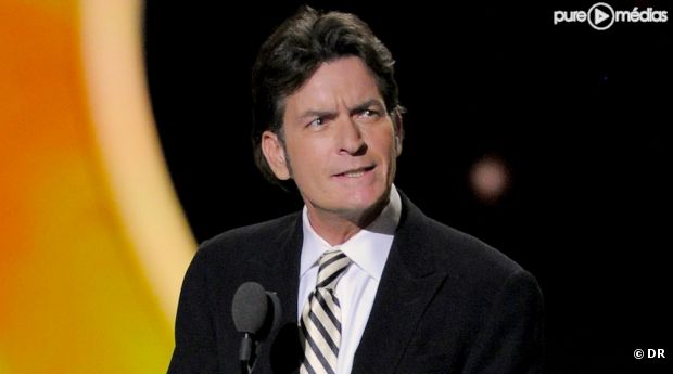 Charlie Sheen lors des 63ème Emmy Awards