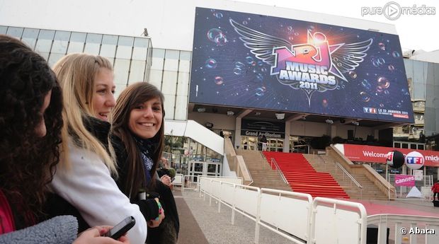 Le palais des Festivals, à Cannes, où se déroule chaque année la cérémonie des "NRJ Music Awards"
