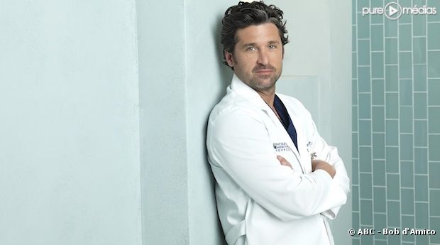 Patrick Dempsey dans la série "Grey's Anatomy"
