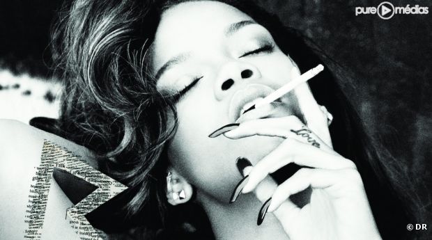 Rihanna sur la pochette du single "You Da One"