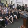 Barack Obama s'incruste dans une conférence de presse d'étudiants en journalisme
