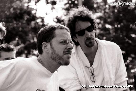 Joel et Ethan Coen sur le tournage de "Intolérable cruauté".
