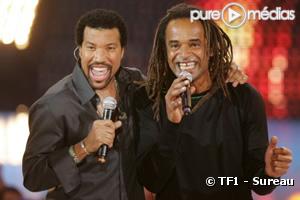 Yannick Noah et Lionel Richie, parrains de la Star Academy 2006