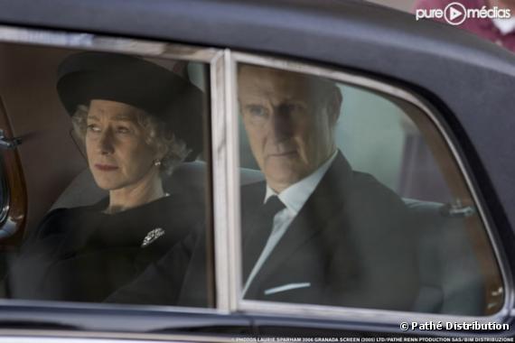 Helen Mirren et James Cromwell dans "The Queen".