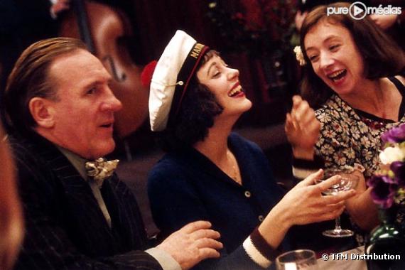 Gérard Depardieu, Marion Cotillard et Sylvie Testud dans "La Môme".