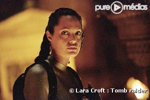 Angelina Jolie dans "Lara Croft Tomb Raider : le Berceau de la Vie".