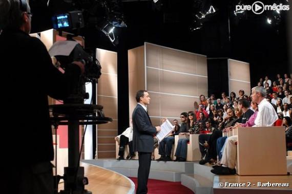 Jean-Luc Delarue sur le plateau de "Ca se discute"