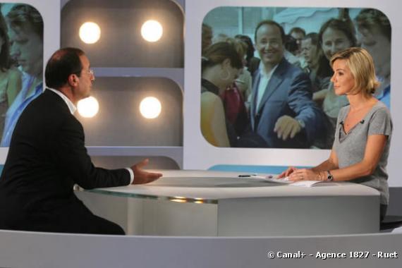 François Hollande interrogé par Laurence Ferrari dans "Dimanche +" (17 septembre 2006)