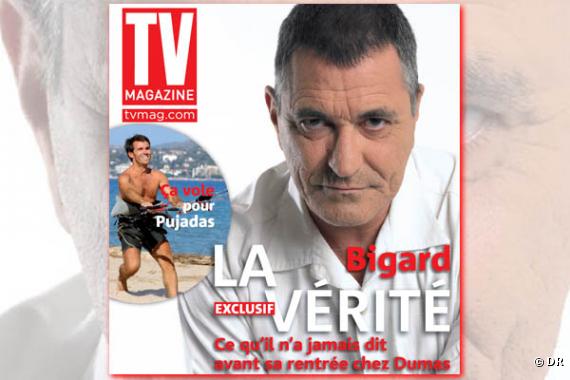 Jean Marie Bigard en couverture de TV Magazine