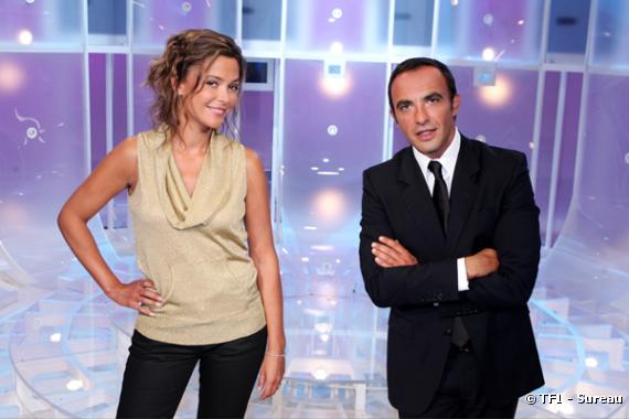 Sandrine Quétier et Nikos Aliagas pour "50mn inside".