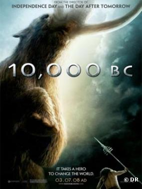L'affiche américaine de "10,000 B.C."