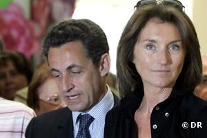 Nicolas et Cécilia Sarkozy.