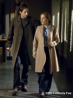 David Duchovny et Gillian Anderson dans la deuxième adaptation au cinéma de la série "X Files"
