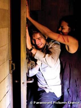 Matt Reeves et Jessica Lucas dans "Cloverfield"