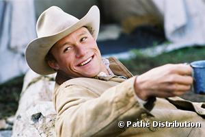 Heath Ledger dans "Le Secret de Brokeback Mountain".