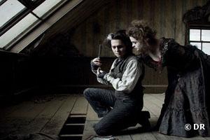 Johnny Depp et Helena Bonham Carter dans "Sweeney Todd"