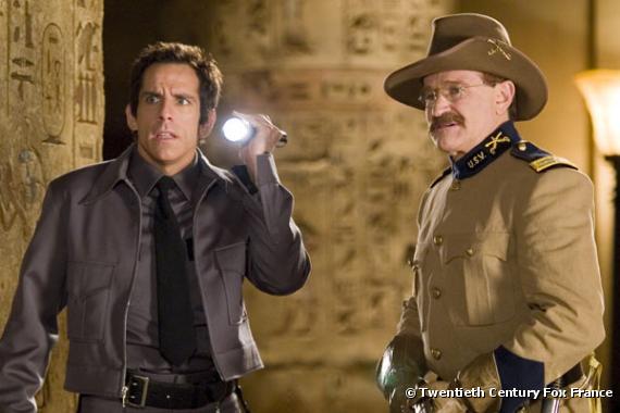 Ben Stiller et Robin Williams dans "La Nuit au musée".