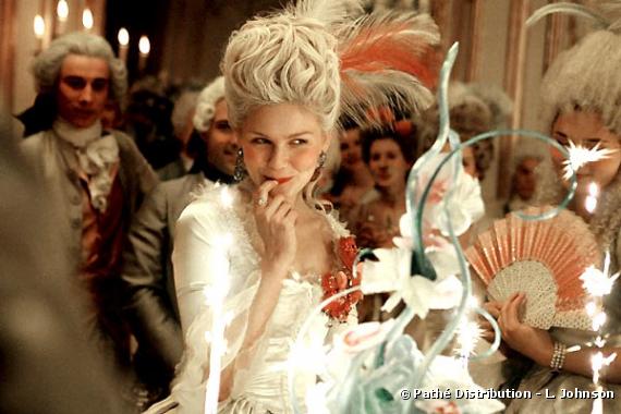 Kirsten Dunst dans "Marie-Antoinette".