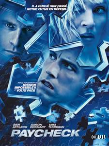 Affiche de "Paycheck".