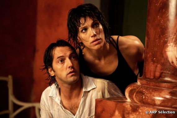 Frédéric Diefenthal et Emma Sjoberg dans "Taxi 4".