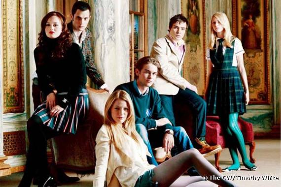 L'équipe de "Gossip Girl"