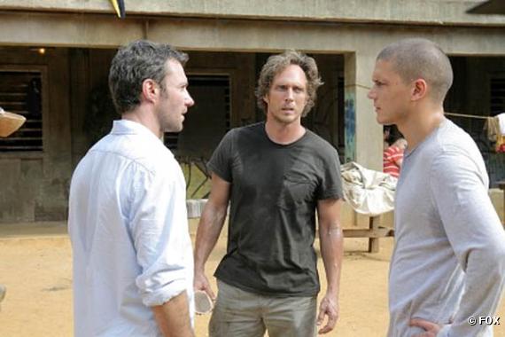 Chris Vance, William Fichtner et Wentworth Miller dans "Prison Break"