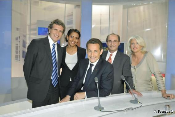 Nicolas Sarkozy sur France 3 le 30 juin 2008