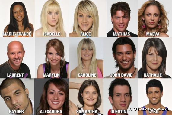 Les 15 visages de Secret Story 2008