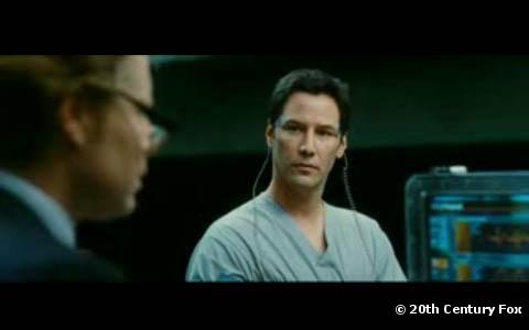Keanu Reeves dans "Le Jour où la Terre s'arrêta"