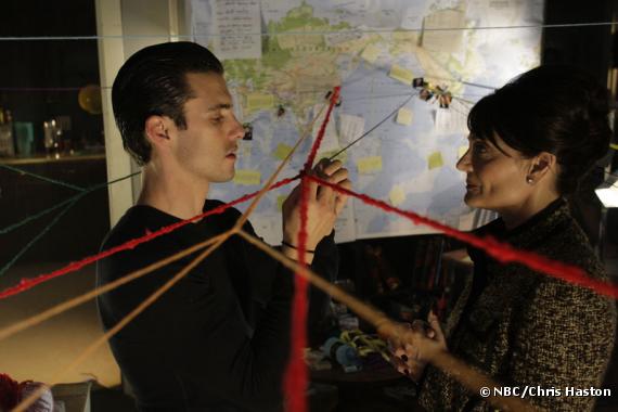 Milo Ventimiglia et Christine Rose dans "Heroes"