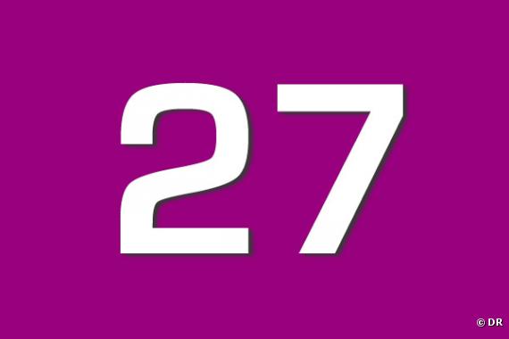 Le chiffre du jour : 27