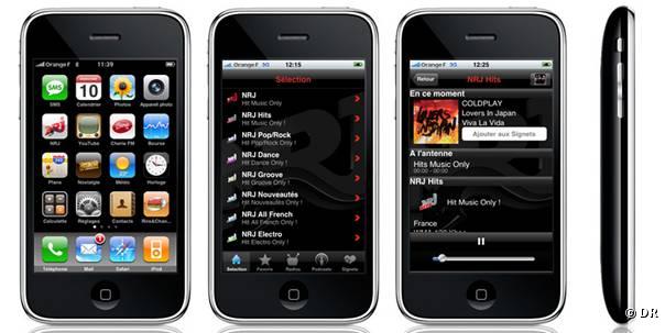 NRJ iPhone