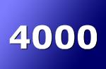 Le chiffre du jour : 4.000