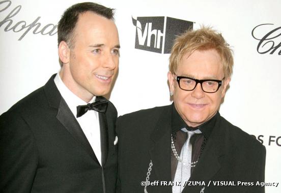 David Furnish et Elton John