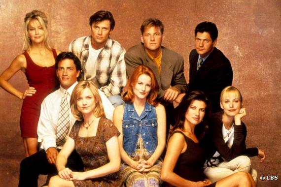 Le cast de "Melrose Place"