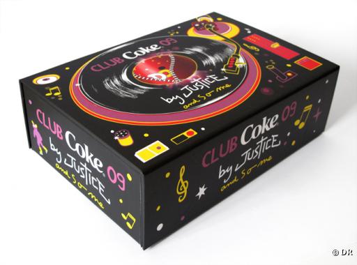 Le coffret "Club Coke 2009" par le groupe Justice