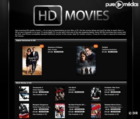 iTunes Store HD Movies