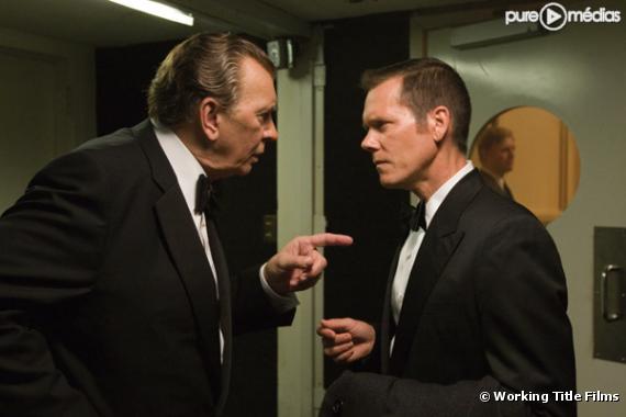 Frank Langella et Kevin Bacon dans "Frost / Nixon, l heure de vérité"