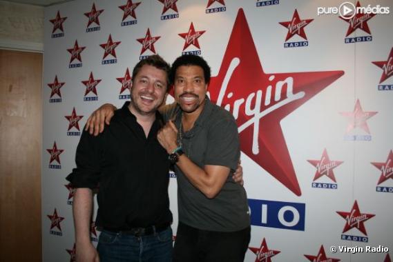 Lionel Richie invité de Bruno Guillon sur Virgin Radio