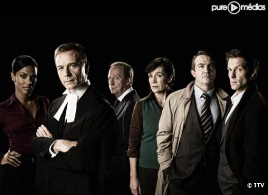 Le cast de "Londres police judiciaire"
