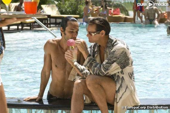 Rodrigo Santoro et Jim Carrey dans "I love you Philip Morris"