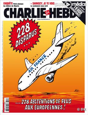 "Charlie Hebdo" du mercredi 3 juin 2009