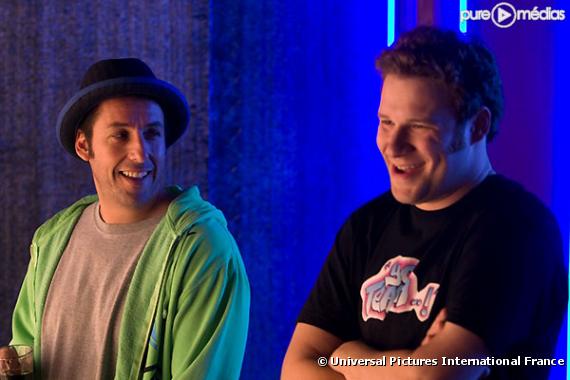 Adam Sandler et Seth Rogen dans "Funny People"