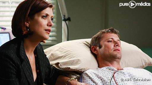 Kate Walsh et Grant Show dans "Grey's Anatomy"