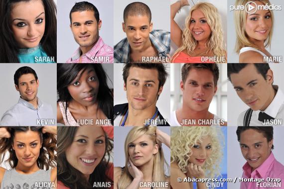 Les participants à "Dilemme" sur W9 (saison 1, 2010)