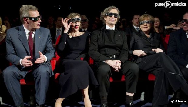 Une projection du film "Pina", février 2011.