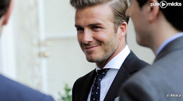 Le footballeur David Beckham.